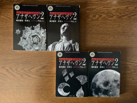 飯田讓治・梓河和人氏の「アナザヘブン２」全４冊を読み終えました。タイトルから分かるとおり前作があるのですが、そちらは未読です。やっぱり両方読んだらもっと面白いのかな。