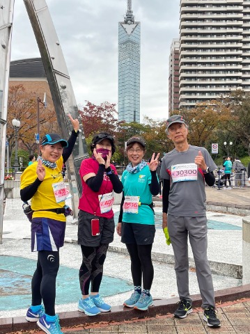 きれいにシグナルカラーの皆さん。いつもお元気です。