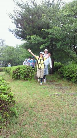 最初を登りを登りきったところ)^o^(