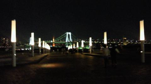 お台場より東京タワー(●^o^●)