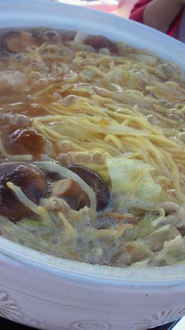 煮込みラーメン完成!