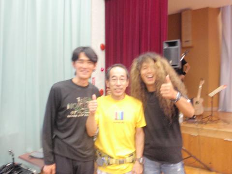 鏑木選手+福田六花さんと共に!