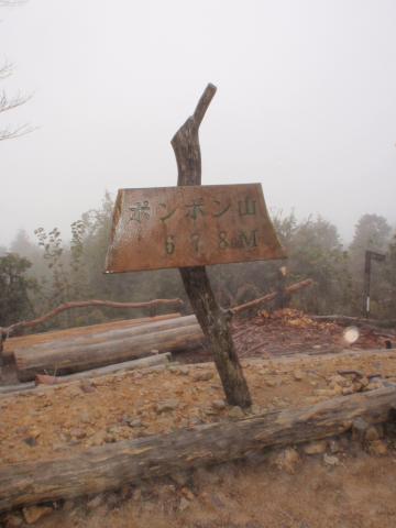 ポンポン山山頂②