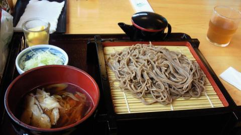前日　お昼はお蕎麦!(^^)!