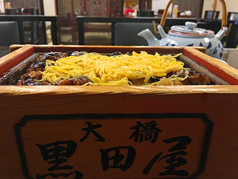 日田は焼きそばとうなぎで有名。