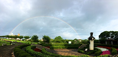 梅雨空の下を30km