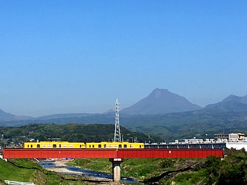 快晴の大分川を30km