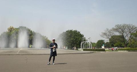 庄内緑地公園　噴水