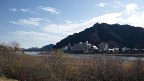 高橋尚子ロードから、長良川・金華山・長良橋