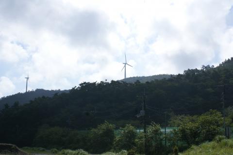 風力発電の風車