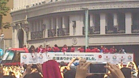 これは3台目
右端がなでしこの澤
大野がはしゃいでたなあ