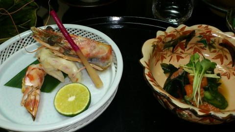 会席料理の一部です