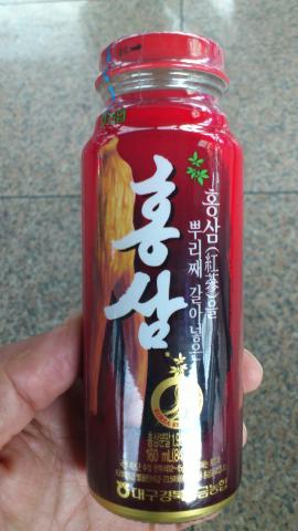 夜に備えて朝鮮人参ドリンク