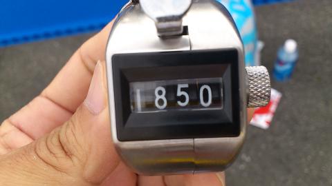 やりましたよ、新記録!?
11850人抜き~♪