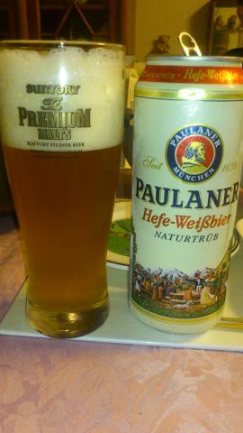 ドイツのWeissbier(白ビール)で乾杯♪
