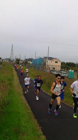毎朝のJOGコースが大会会場