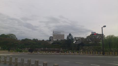姫路城は平成の大改修中