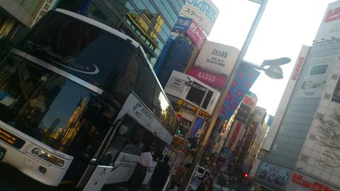 目が覚めたら新宿駅~♪