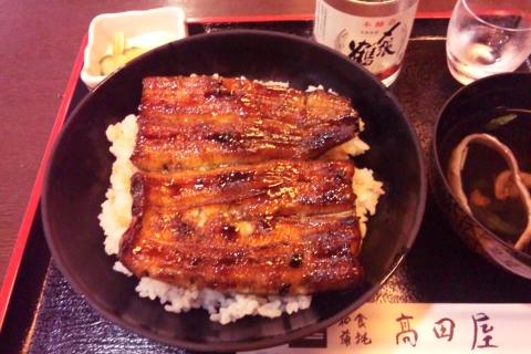 昨晩の鰻。最高!