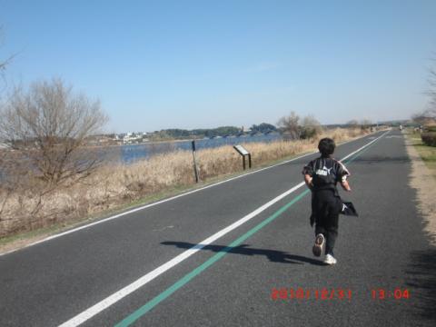 大晦日、良い天気だ。