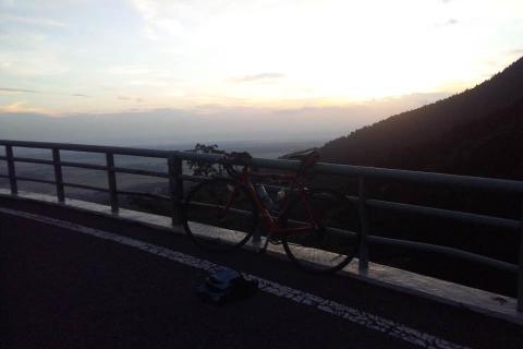 初の筑波山ヒルクライム