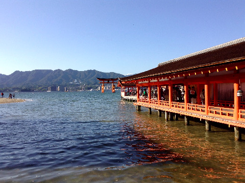 厳島神社!!