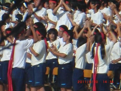 盛り上がる子供たち。