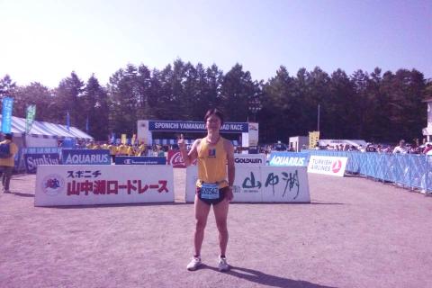 山中湖ロードレースヘロヘロ