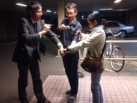 周りの人から見ると、こんな感じ・・・・・(^_^;)