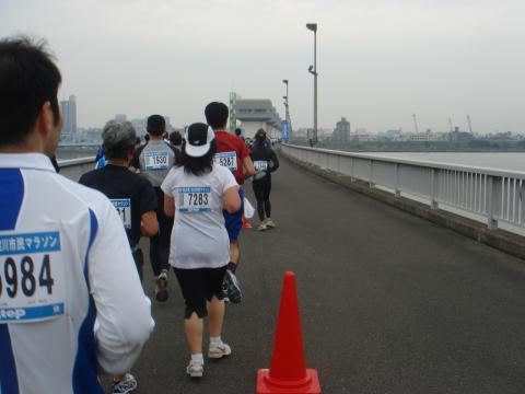 本日同時開催のNYCマラソンみたい。(^_^;)