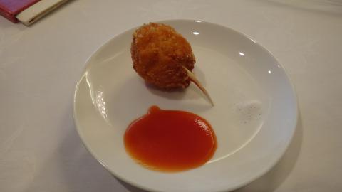 かにのつめ衣揚げ