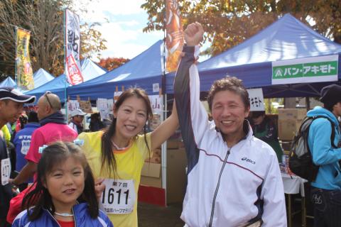 kENさんと嫁のハーフ対決はKenさんの圧勝で終わりました(^v^)