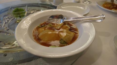鮑のオイスターソース煮
