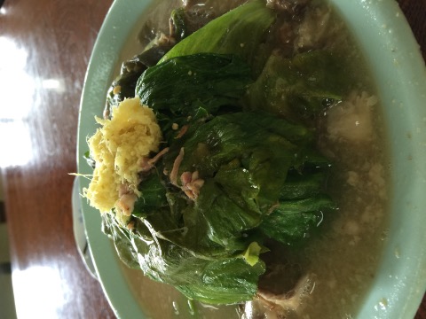 骨汁。美味かった