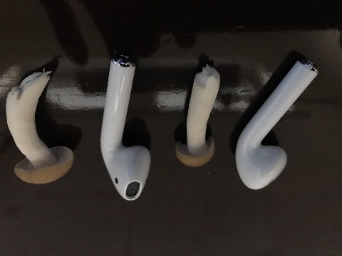 AirPodsを使ってみた。耳から外れやすいように感じた。もう少し使い込んでみよう
