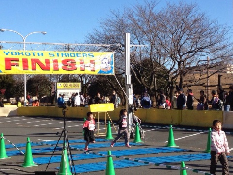 スタート地点とゴール地点は、各レースとも同じ!