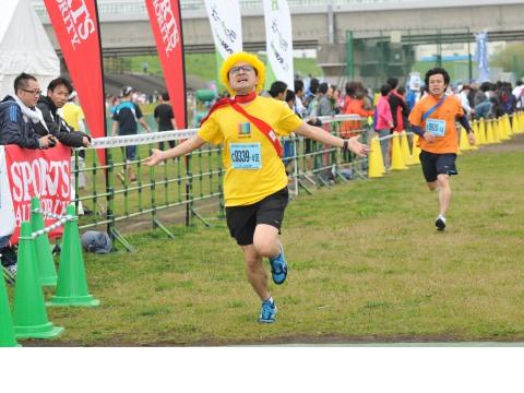 気まぐれさんには先を越されたが、「藤原新スタイル」でのフィニッシュ!
完全に余裕無し。
もっと細くなりたい~。