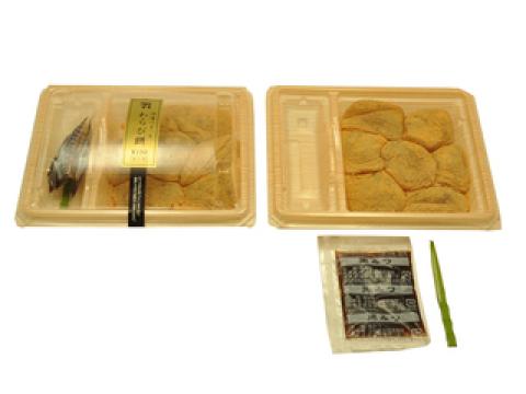 有名どころのわらび餅にも負けないくらいの食感です。