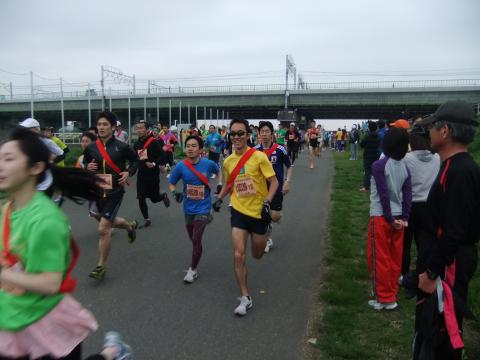 東京マラソンの汚名はしっかり返上！好記録でのナイスランのミカさん。