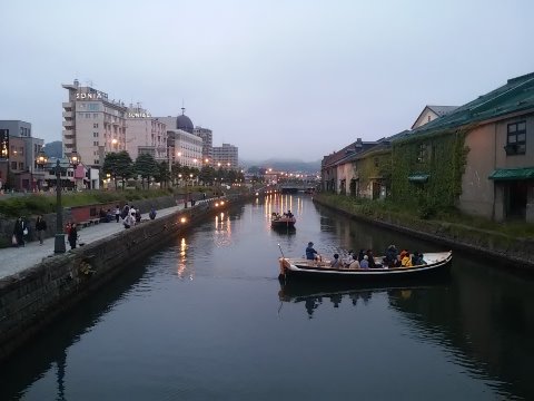 小樽の夜