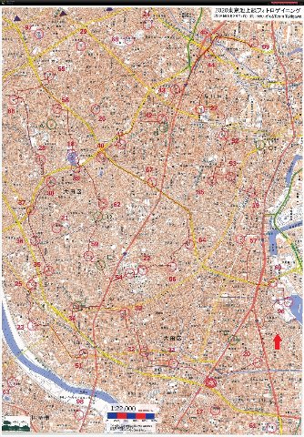 東京池上線フォトロゲイニング