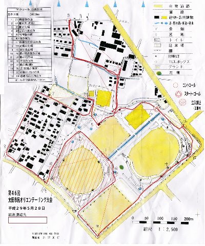 ルート図。 6→7は 実は突っ切って良かったらしいです^^;