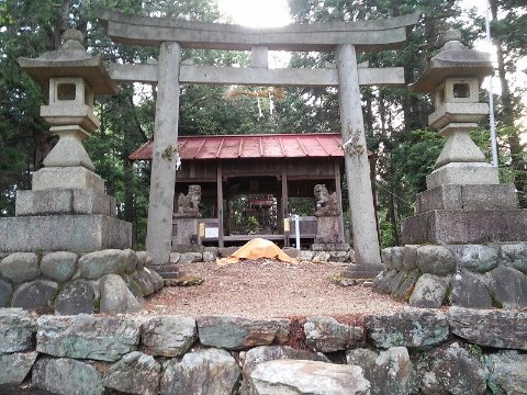 松鞍山山頂。