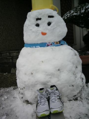 雪の中、少し遠くへ