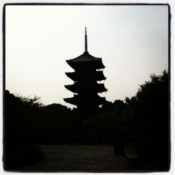 東寺、五重塔
