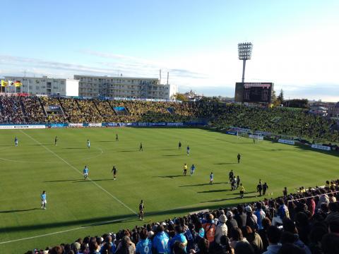 J2プレーオフ横浜FCvsジェフ千葉@三ツ沢