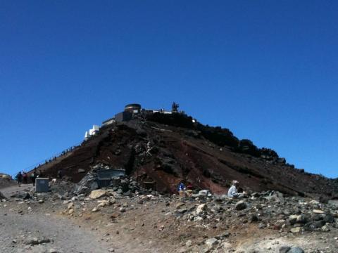 富士宮山頂より剣が峰