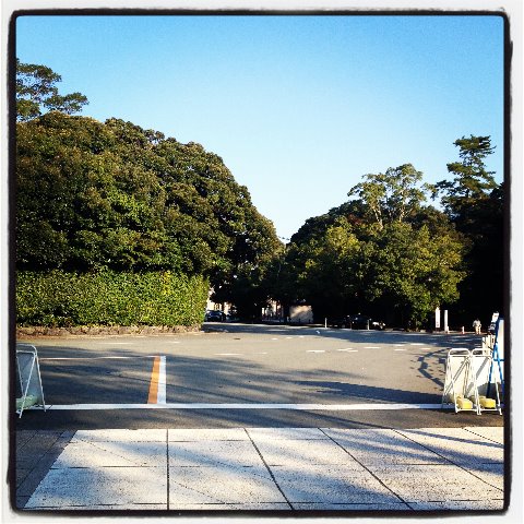 全日本大学駅伝ゴール地点