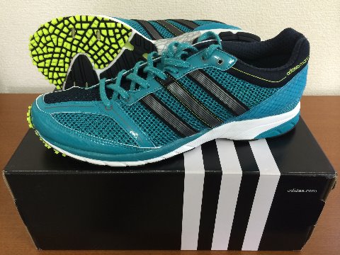 adizero mana7 エメラルドグリーンです!