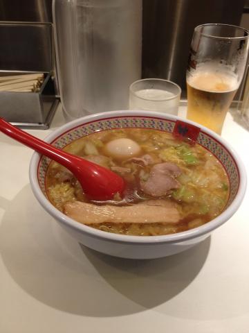 昨晩忘年会後の「神座」